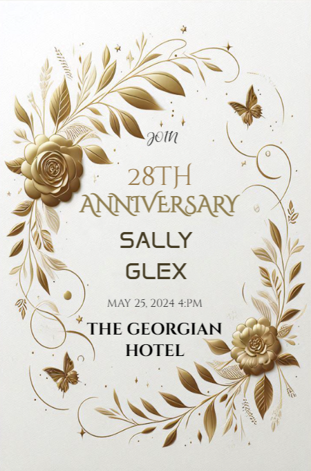 Anniversary 57 invitation template