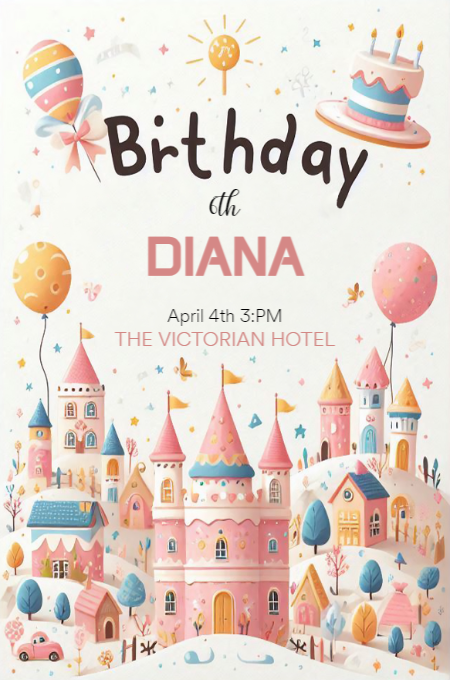 BIRTHDAY 59 invitation template