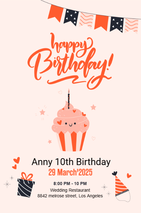 Birthday 84 invitation template