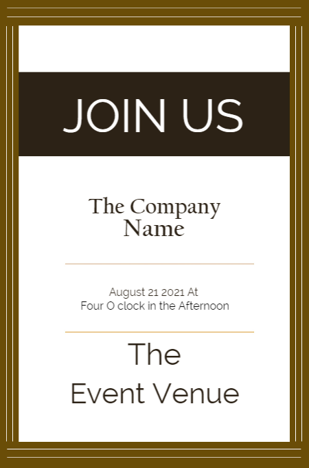 Corporate New 3 invitation template