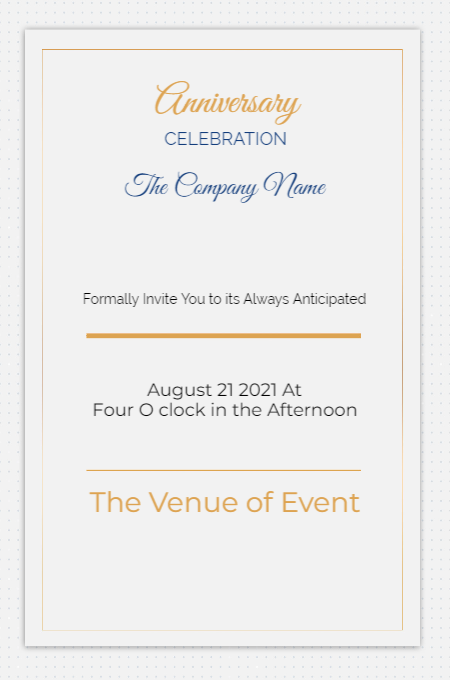 Corporate New 4 invitation template