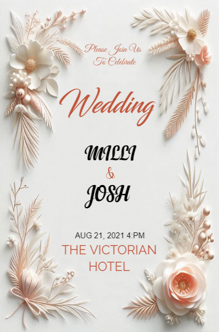Wedding 112 invitation template
