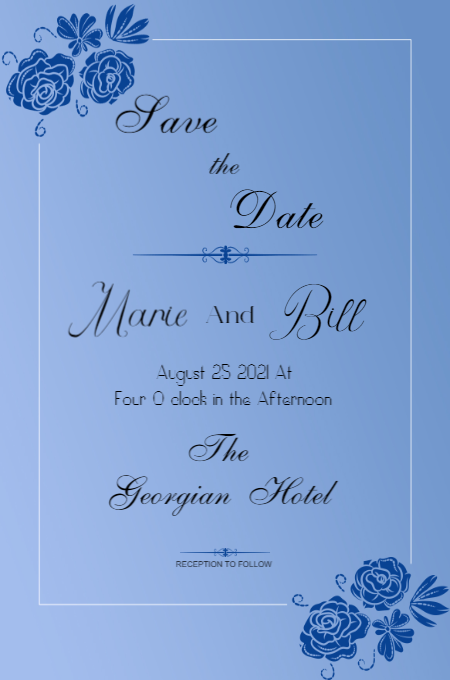 Wedding 15 invitation template