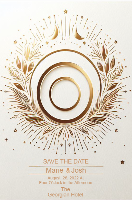 Wedding 20 invitation template