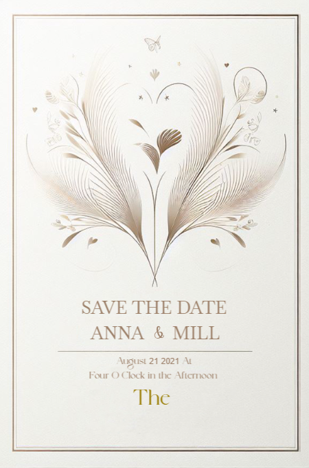 Wedding Template 28 invitation template