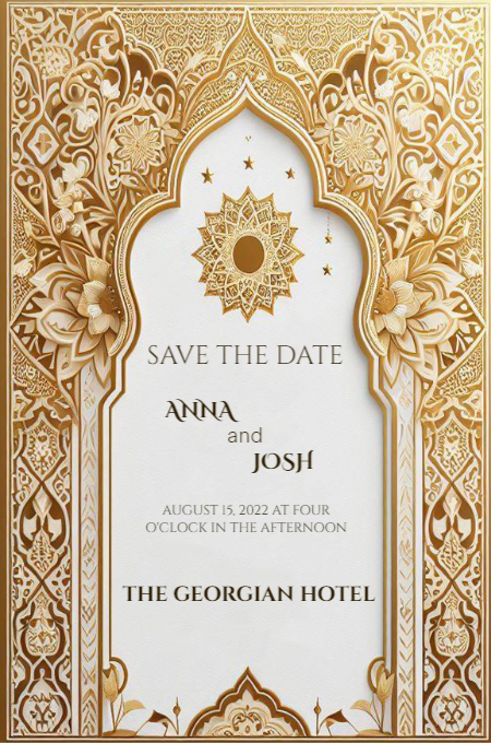 Wedding Template 36 invitation template