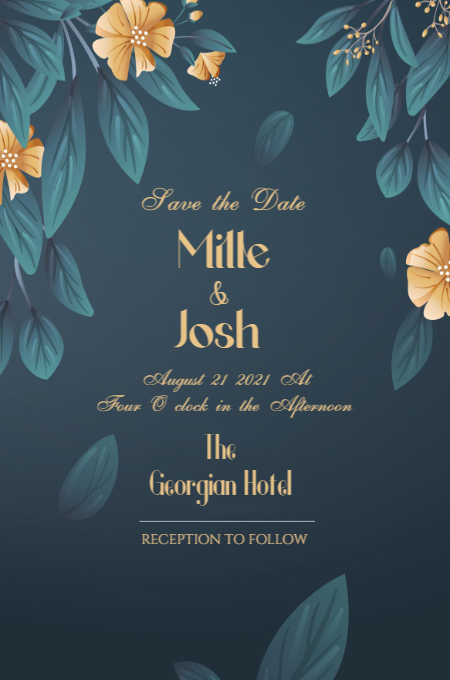 Wedding Template 47 invitation template