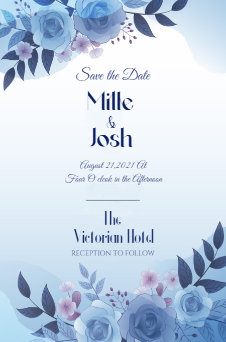 Wedding Template 48 invitation template
