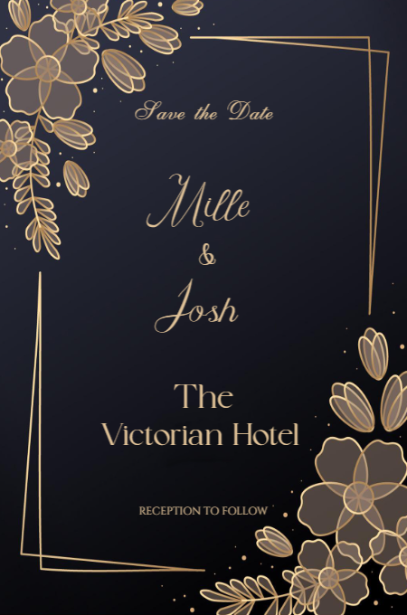 Wedding Template 51 invitation template