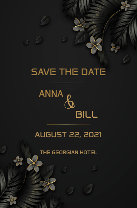 Wedding Template 54 invitation template