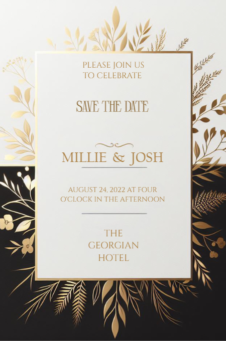 Wedding Template 59 invitation template